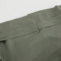 High End French Large Collared Lace up Windbreaker Women Autumn Coat - Modestly Vogue 