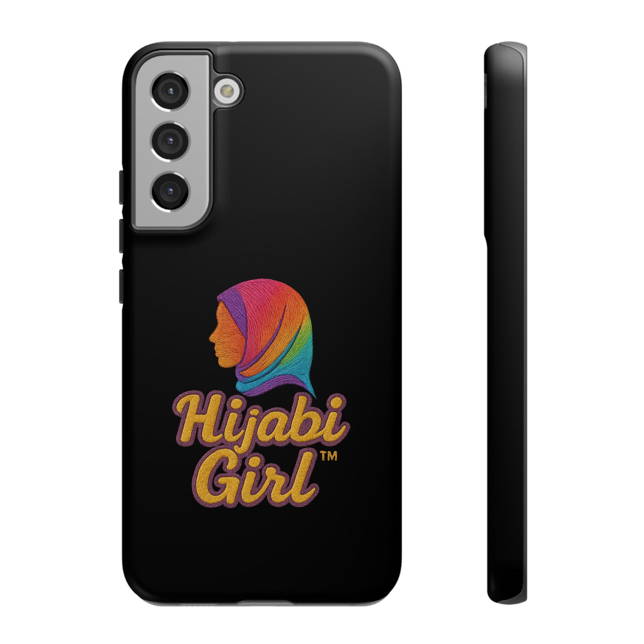 Colorful Hijab Girl Phone Case - All Sizes