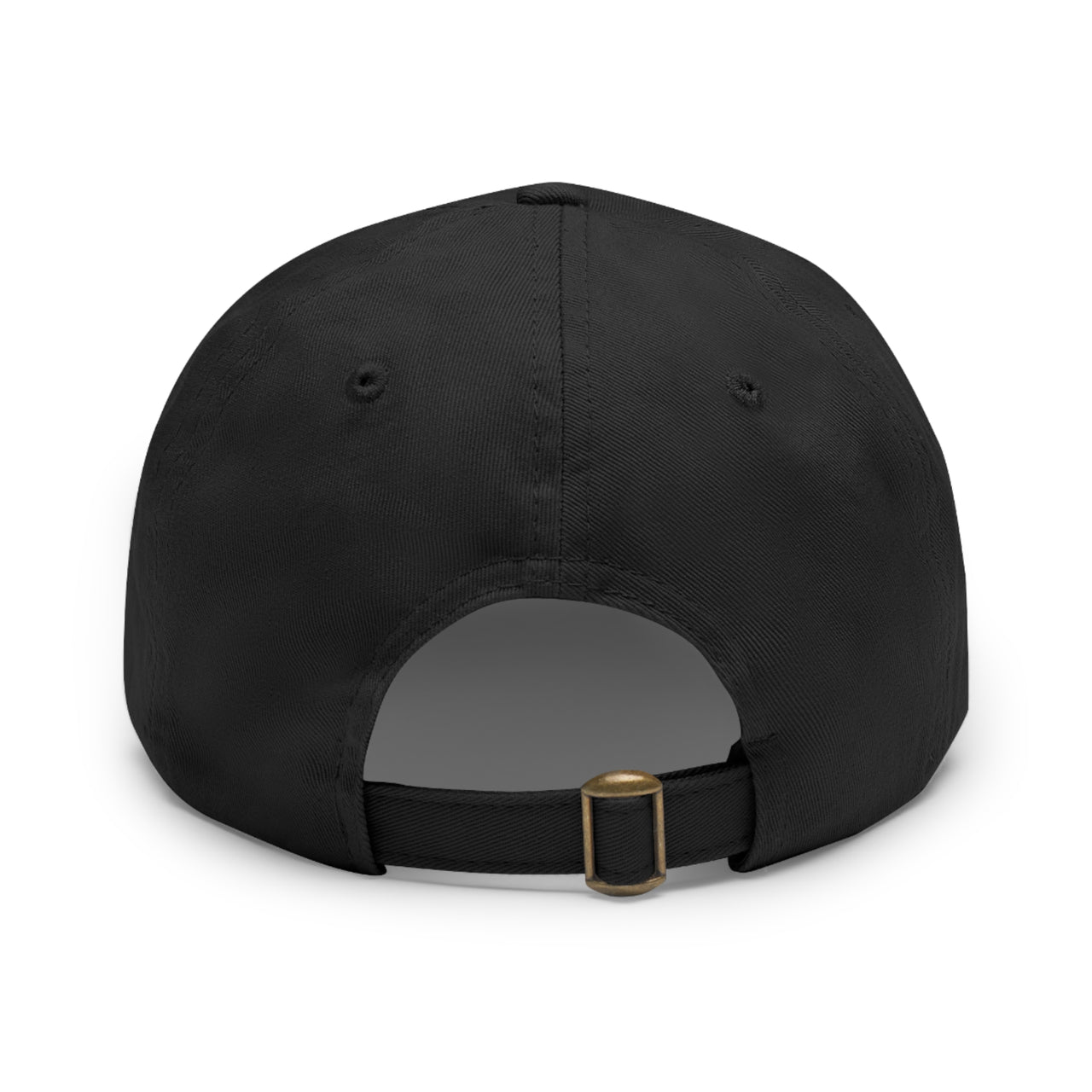 L.E.M. Leather Patch Signature Baseball Cap Hat - Modestly Vogue 