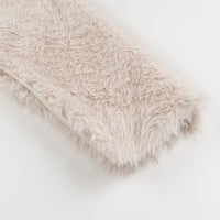 Winter Women round Neck Artificial Fur Effect Short Sweater Loose Top