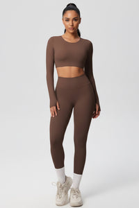 Blue Studio Sculpt Women’s Exercise Set – Soft & Breathable - Modestly Vogue 