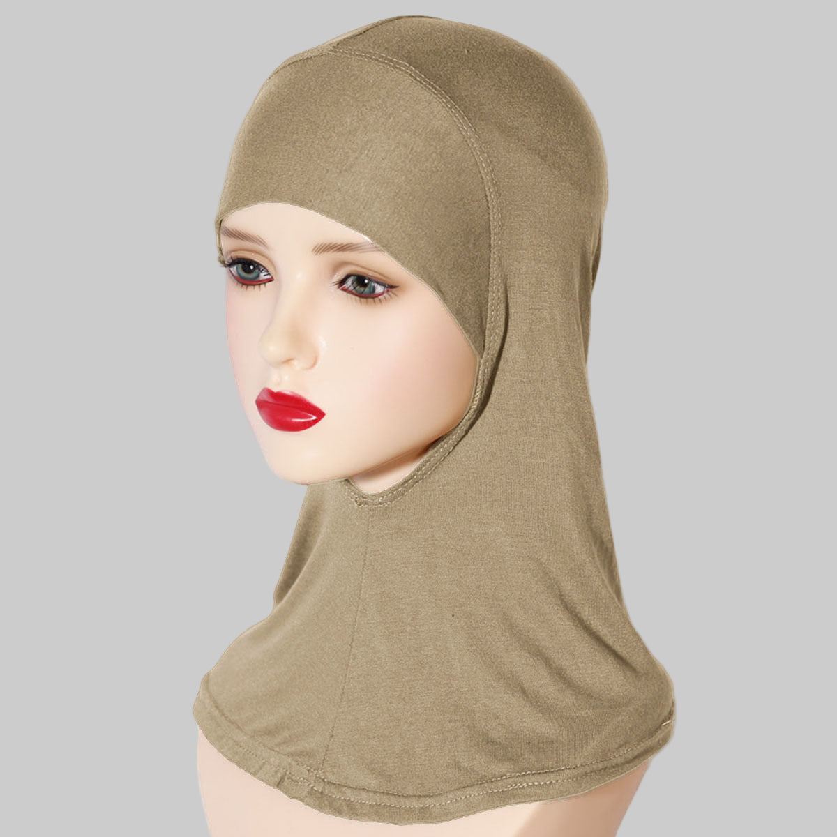 Multi-Color Breathable Neck High Elastic Base Sports Hijab