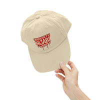 Limited Edition Distressed Cap - Hijabi Girl Statement Baseball Hat - Modestly Vogue 