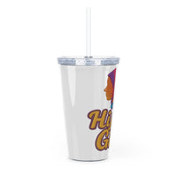 Plastic Signature Hijabi Girl™ Tumbler with Straw 20 oz.