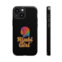Colorful Hijab Girl Phone Case - All Sizes