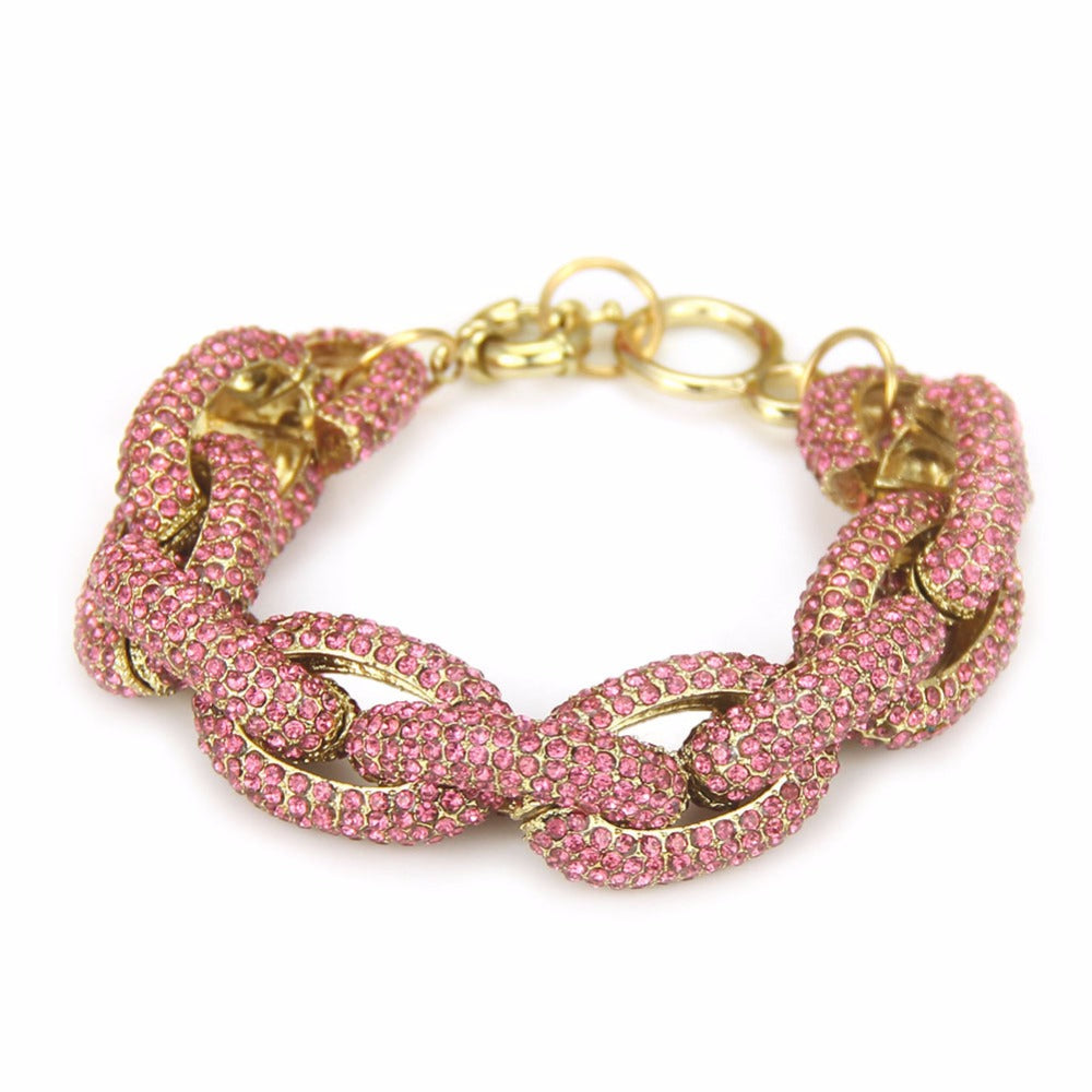 Colorful diamond bracelet - Modestly Vogue 