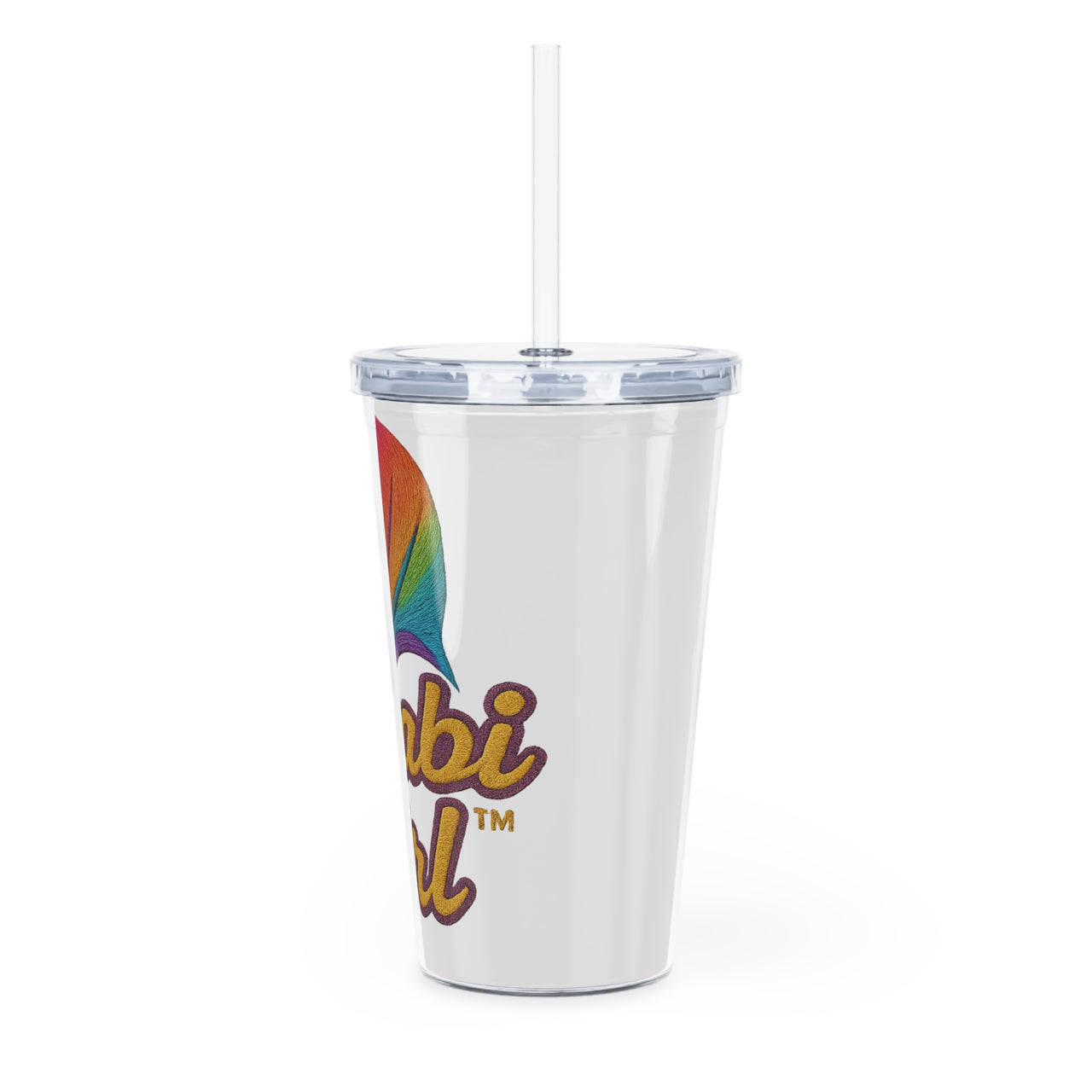Plastic Signature Hijabi Girl™ Tumbler with Straw 20 oz.