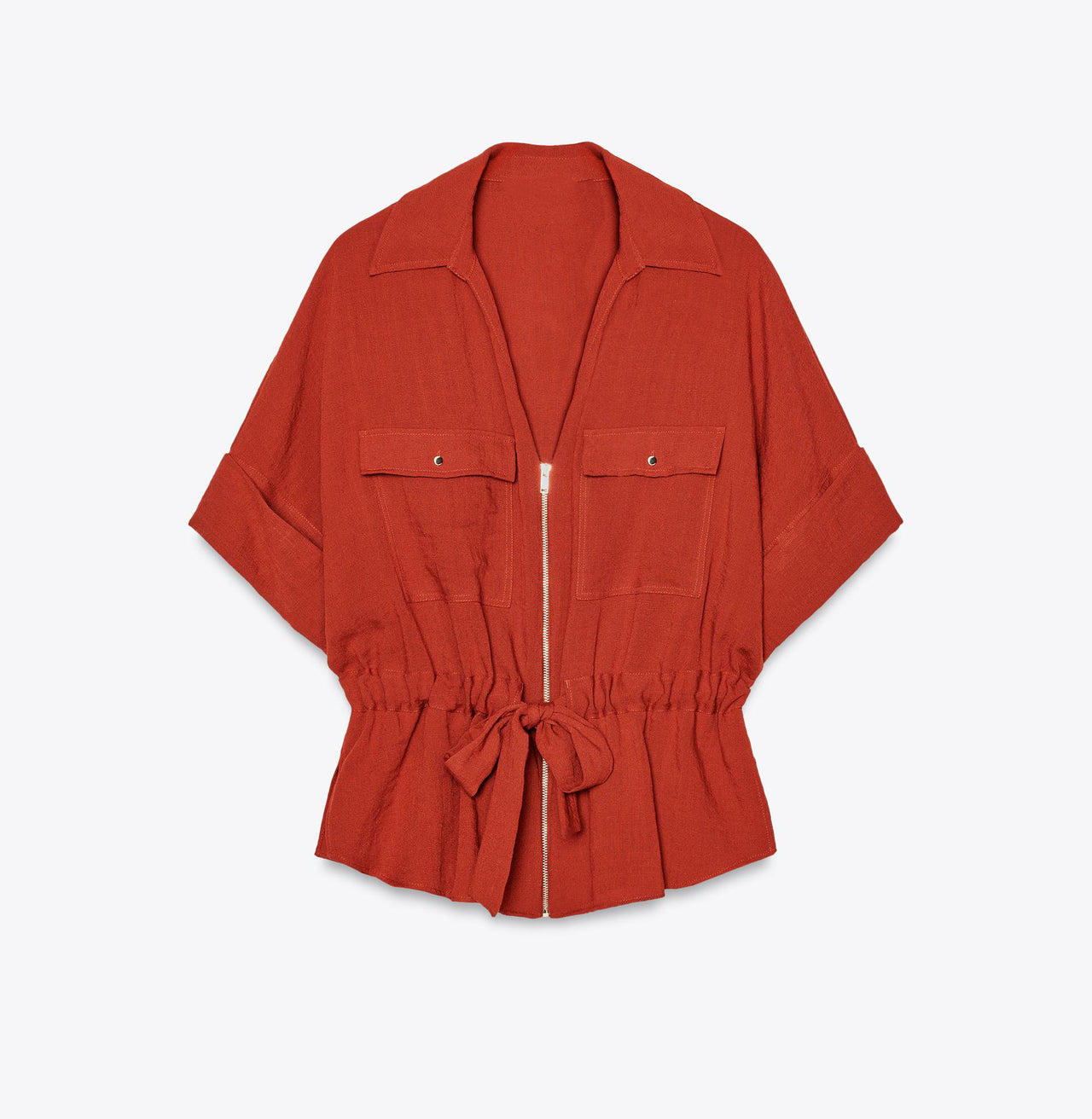 Brick Red Shirt