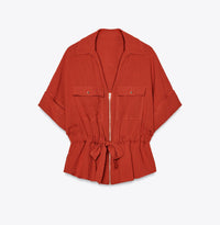 Brick Red Shirt