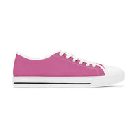Pink Low Top Sneakers — 