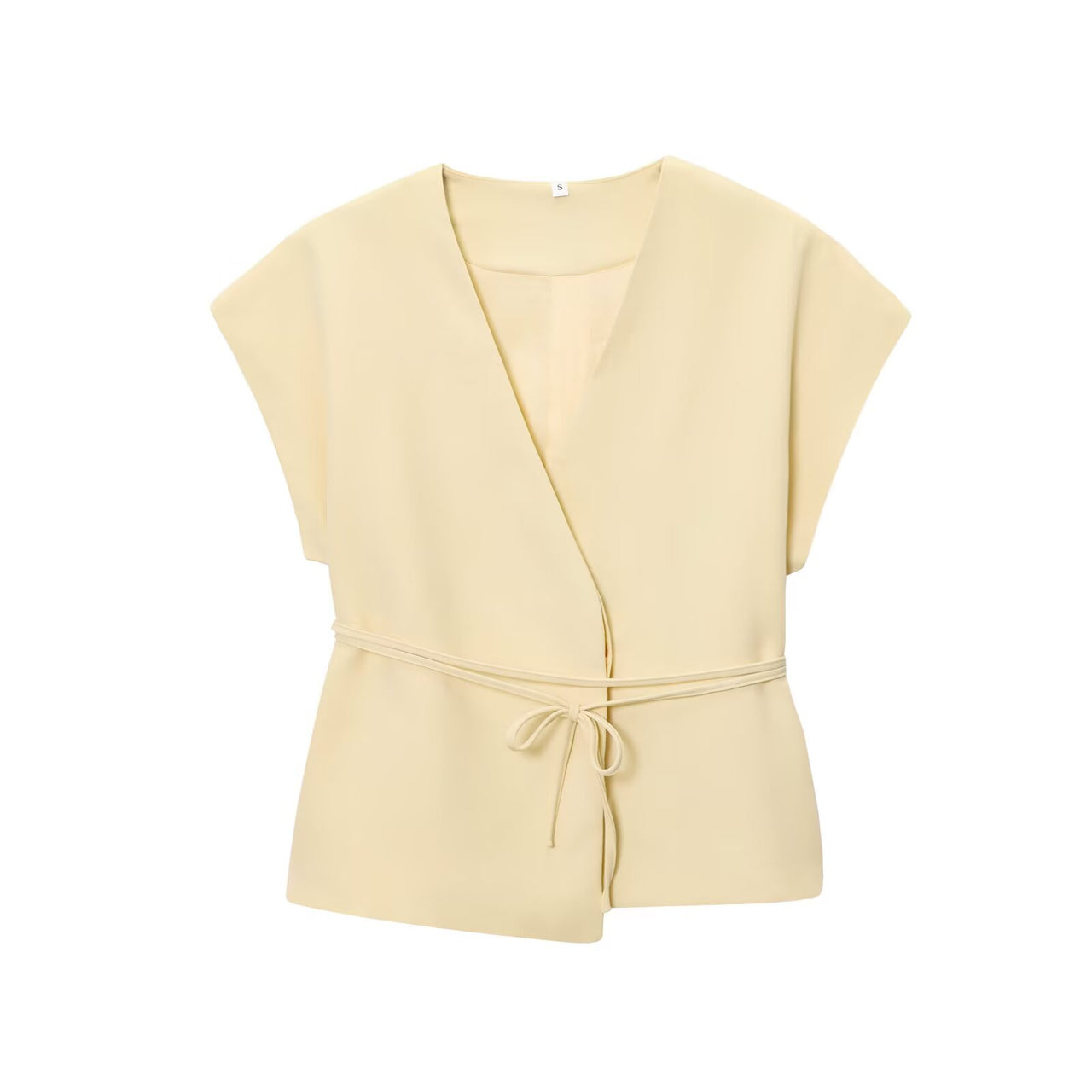 Spring Women Clothing Sleeveless Top Wide Leg Pants Waist Trimming Women Sest - Modestly Vogue 