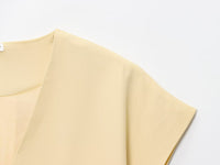 Spring Women Clothing Sleeveless Top Wide Leg Pants Waist Trimming Women Sest - Modestly Vogue 