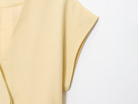 Spring Women Clothing Sleeveless Top Wide Leg Pants Waist Trimming Women Sest - Modestly Vogue 