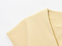 Spring Women Clothing Sleeveless Top Wide Leg Pants Waist Trimming Women Sest - Modestly Vogue 