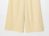 Spring Women Clothing Sleeveless Top Wide Leg Pants Waist Trimming Women Sest - Modestly Vogue 
