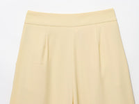 Spring Women Clothing Sleeveless Top Wide Leg Pants Waist Trimming Women Sest - Modestly Vogue 
