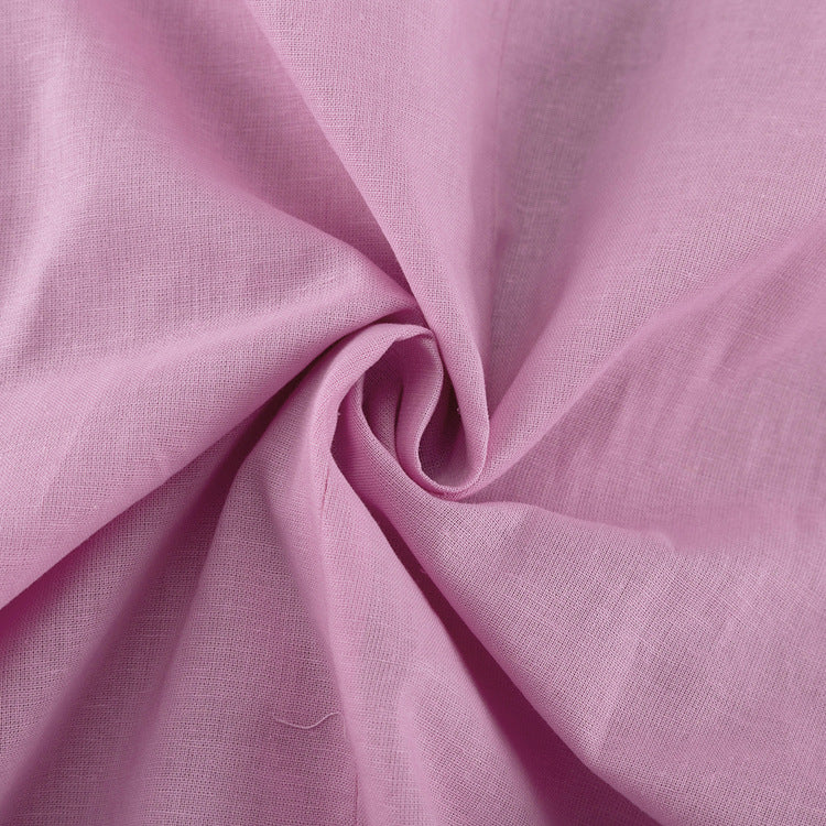 Cotton Cardigan Short Dress with Polo Collar & Lace-up Shirt Style - Modestly Vogue 