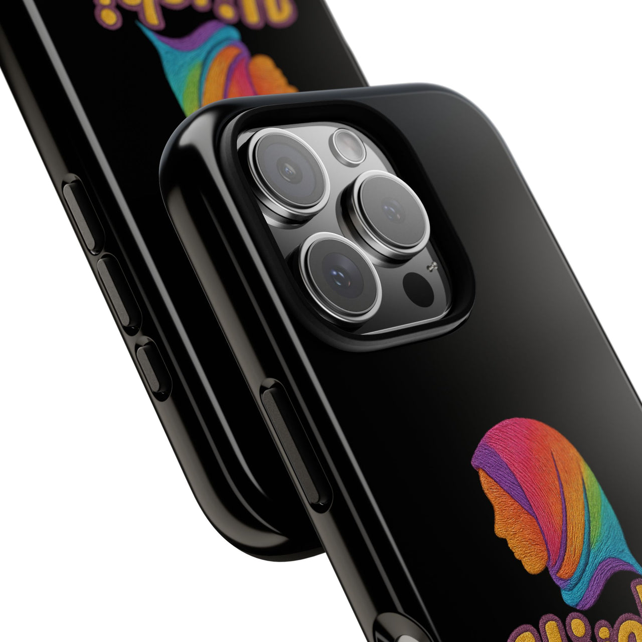 Colorful Hijab Girl Phone Case - All Sizes