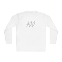 White Hijabi Energy Lightweight Long Sleeve Tee