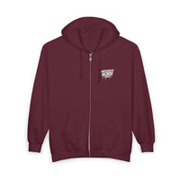 Unapologetic Hijabi Burgundy Full-Zip Hoodie - Modestly Vogue 