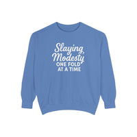 Hijabi GIrl™ Slaying Modesty Sweatshirt - Modestly Vogue 