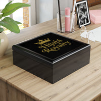 Black Hijabi Royalty™ Jewelry Box - Modestly Vogue 