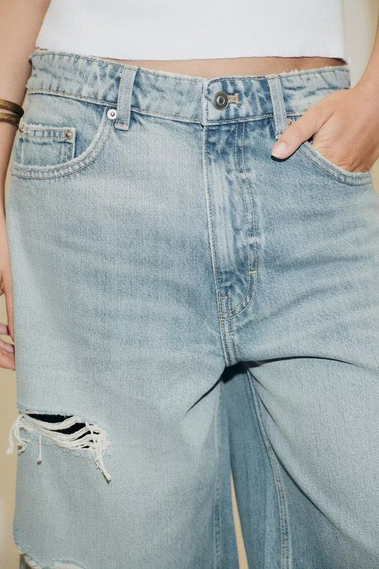 Blue Autumn Minority All Match Casual Loose Retro Jeans - Modestly Vogue 