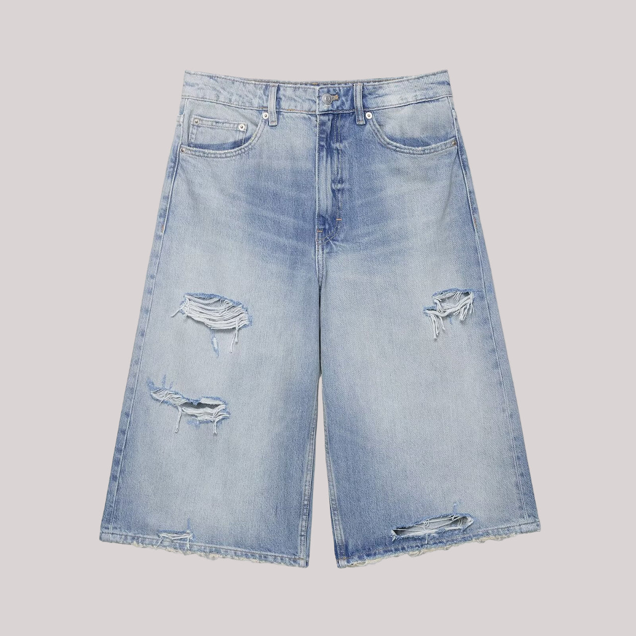 Blue Autumn Minority All Match Casual Loose Retro Jeans - Modestly Vogue 