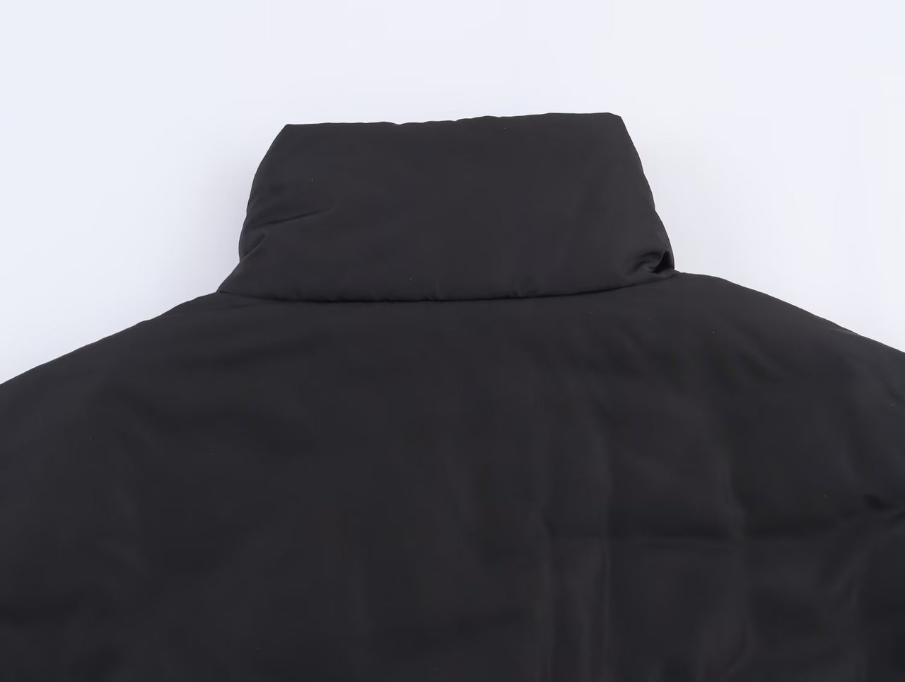 Black Cropped Bomber Workout Coat Jacket - Modestly Vogue 