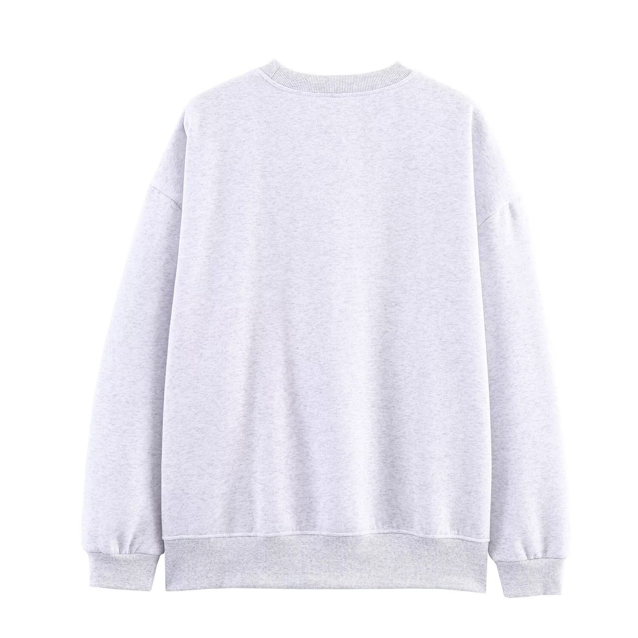 Neutral Women Clothing Autumn Loose Casual Vibrant Cartoon Print Sweatshirt - Modestly Vogue 