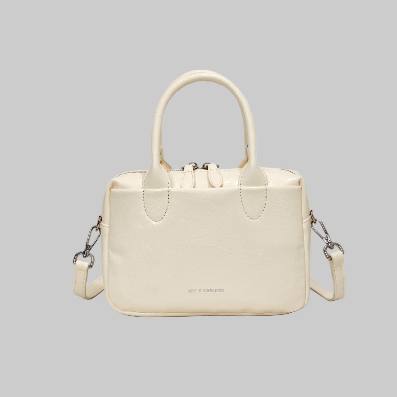 Leather High Grade Messenger Pillbox Bag Purse - Modestly Vogue 