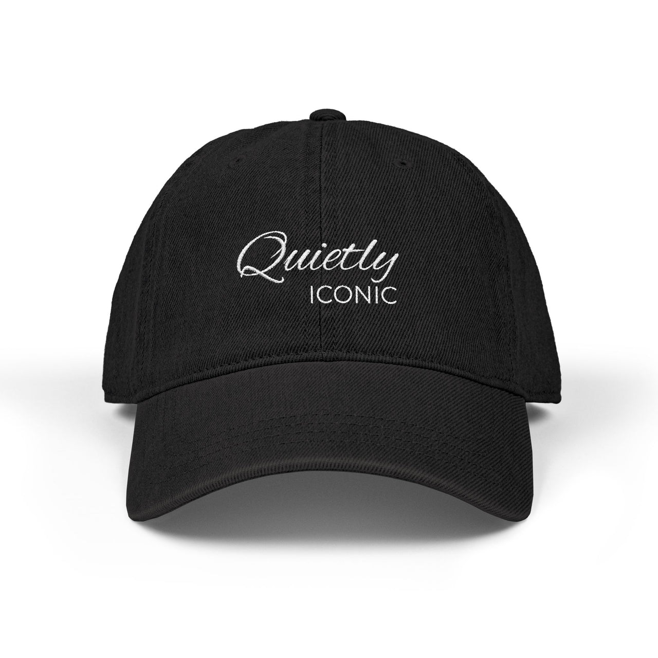 Quietly Iconic Denim Hat – Embroidered Modest Fashion - Modestly Vogue 