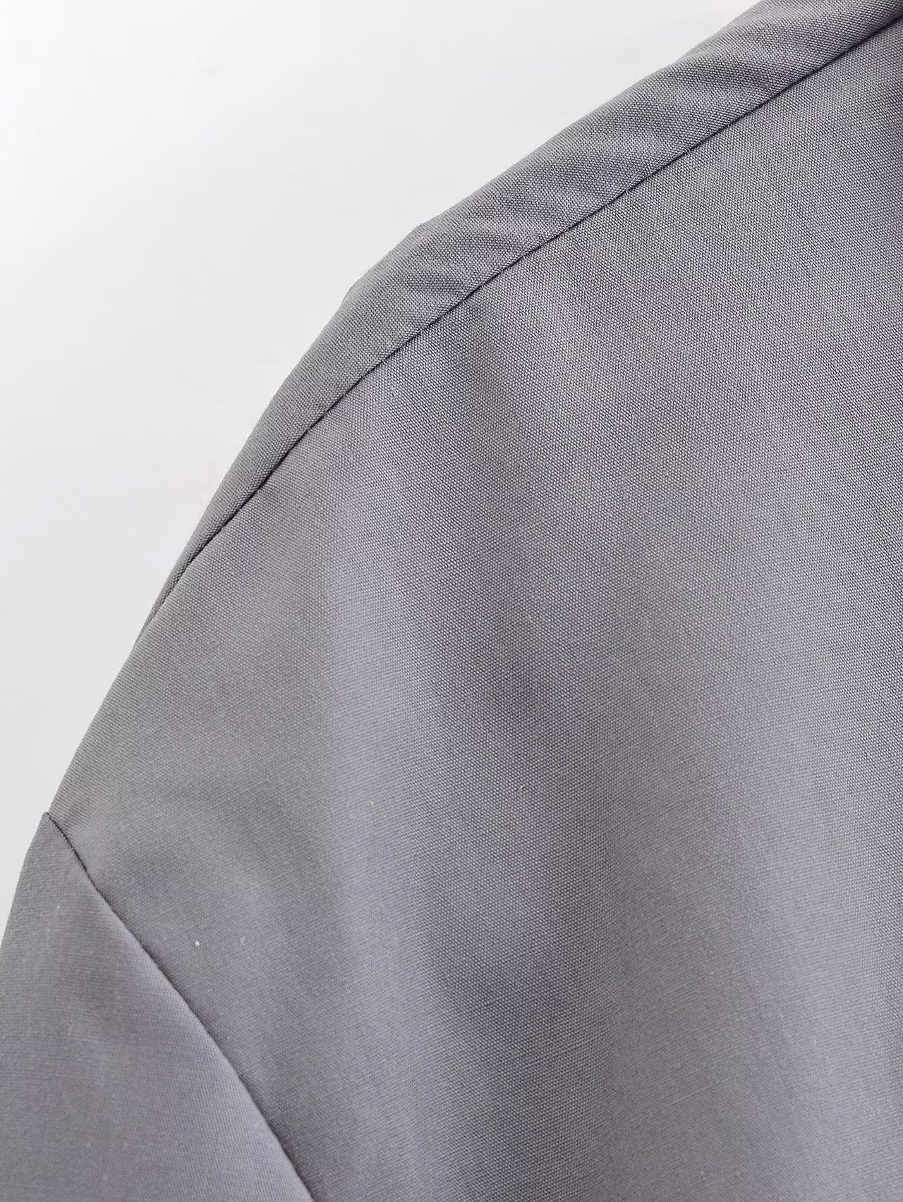 Fall Women’s Cool Short Shirt Tie Top – Casual & Trendy