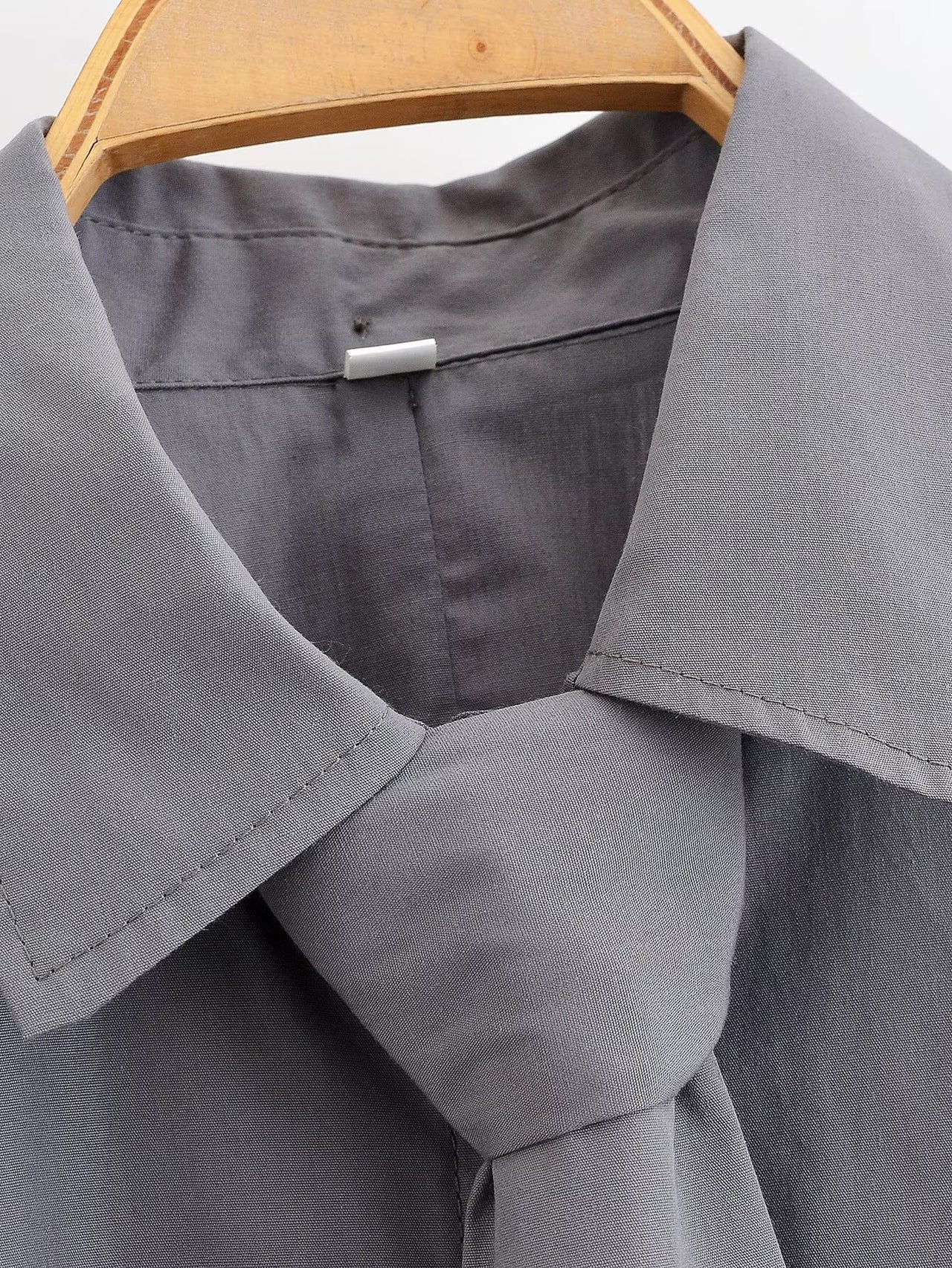 Fall Women’s Cool Short Shirt Tie Top – Casual & Trendy