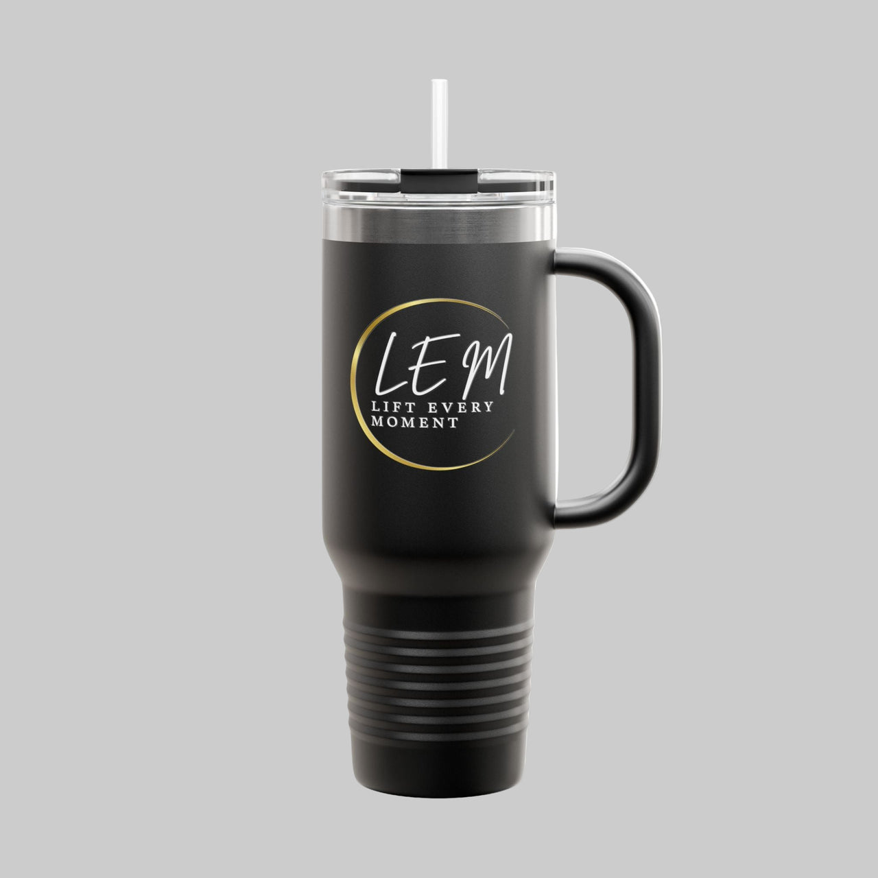 L.E.M. Insulated Travel Mug Water Bottle - 40oz Cup - Modestly Vogue 