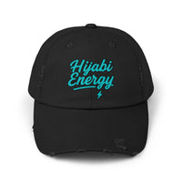 Hijabi Energy™ Distressed Cap - Hijabi Girl Statement Baseball Hat