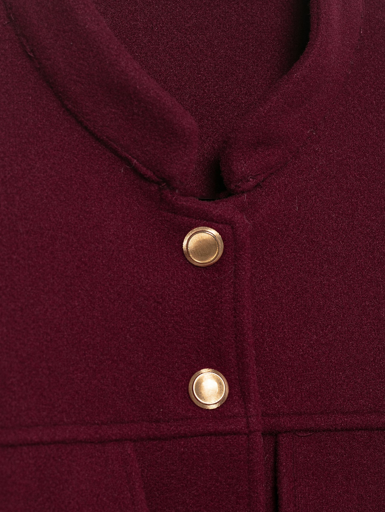 Women’s French Style Short Jacket – Stand Collar Long Sleeve - Modestly Vogue 