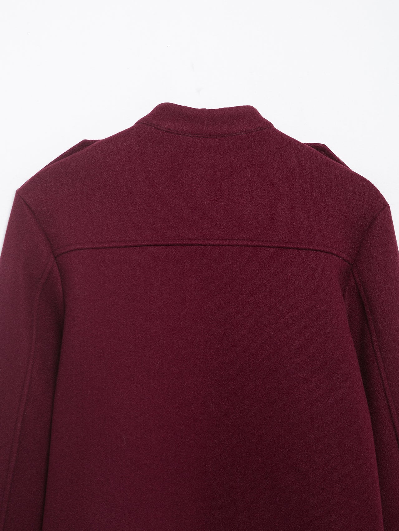 Women’s French Style Short Jacket – Stand Collar Long Sleeve - Modestly Vogue 