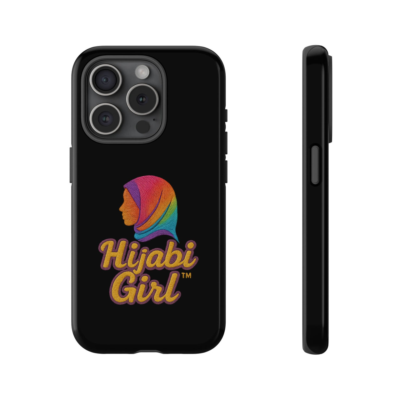 Colorful Hijab Girl Phone Case - All Sizes