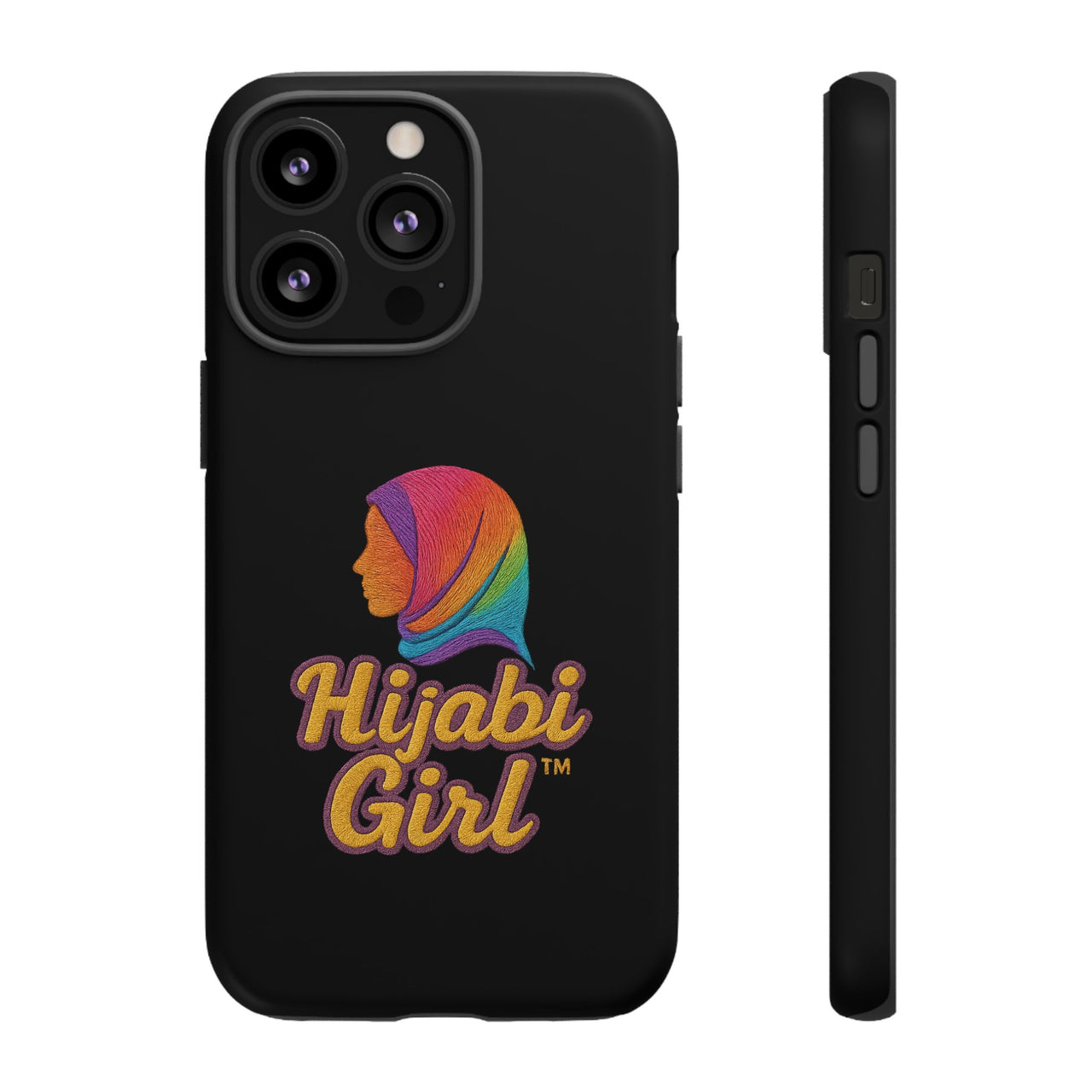 Colorful Hijab Girl Phone Case - All Sizes