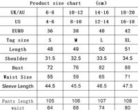 Women Two Piece Set Brown Long Sleeve Short Cropped Top Wide Leg Casual Pants Comfortable - Modestly Vogue 