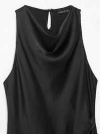 Women Clothing Summer All Matching Sleeveless Irregular Asymmetric Tassel Top - Modestly Vogue 