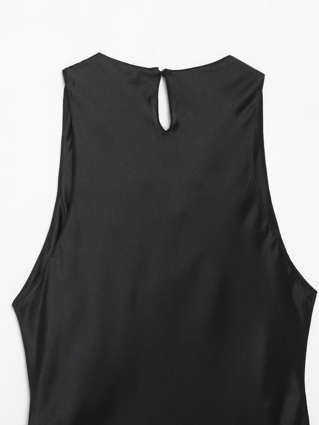 Women Clothing Summer All Matching Sleeveless Irregular Asymmetric Tassel Top - Modestly Vogue 