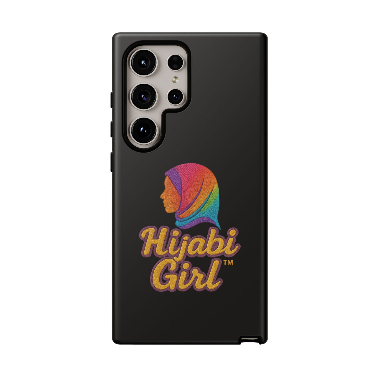 Colorful Hijab Girl Phone Case - All Sizes