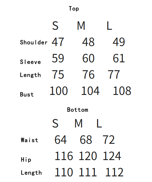 Spring Women Casual Loose Collared Long Sleeves Padded Shoulder two Piece Sets - Modestly Vogue 