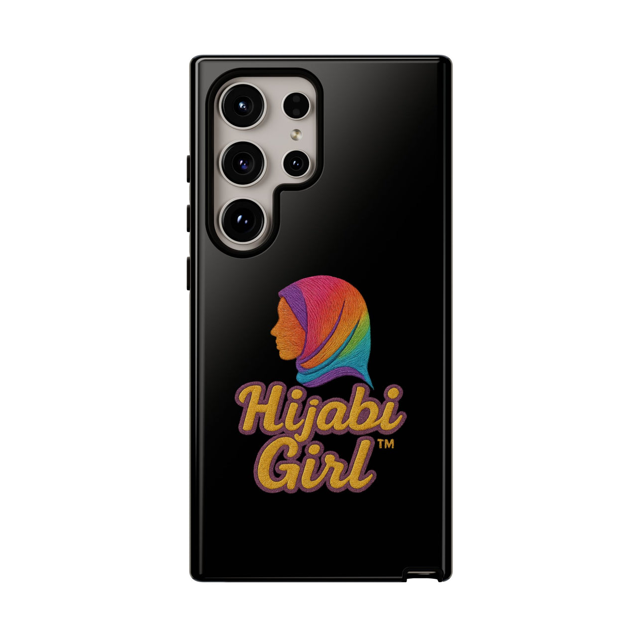 Colorful Hijab Girl Phone Case - All Sizes