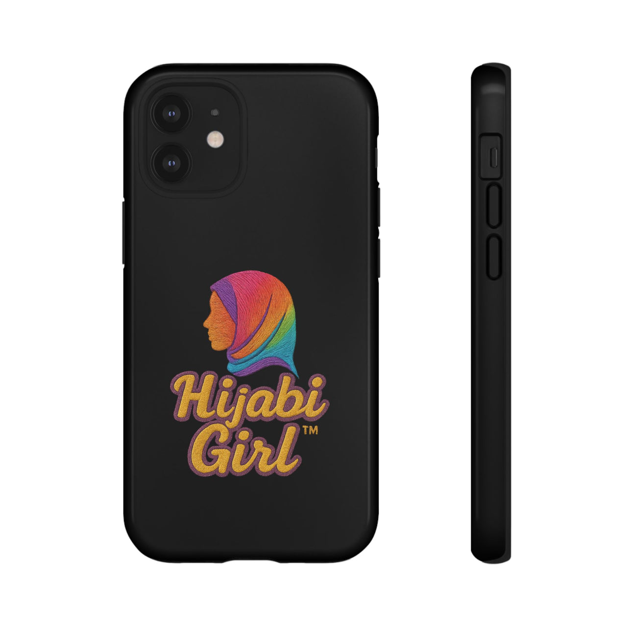 Colorful Hijab Girl Phone Case - All Sizes