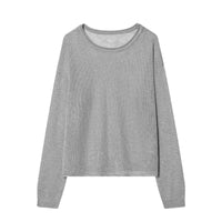 Women Clothing Summer Casual Design Korean Gentle Ice Linen Top Culottes Two Piece Sets - Modestly Vogue 