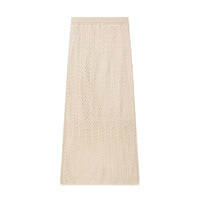 Women Clothing Spring Casual Simple Shawl Skirt Three Piece Sets - Modestly Vogue 