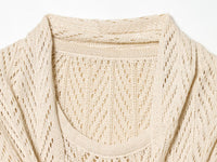Women Clothing Spring Casual Simple Shawl Skirt Three Piece Sets - Modestly Vogue 